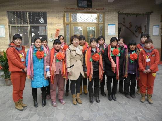 2012年12月11号郭小集红星幼儿园创新活动《弟子规》走进千家万户