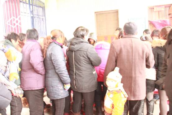 2012年12月18日焦作苏家作中心幼儿园授权揭牌仪式